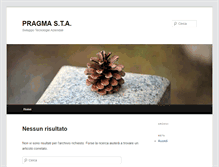 Tablet Screenshot of pragma-sta.it